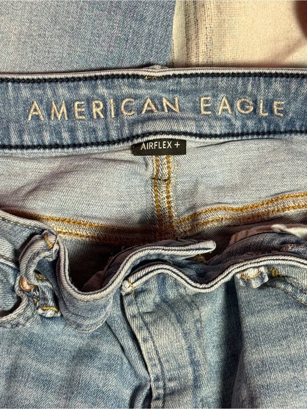 American Eagle Men’s Slim Fit 34x32 Distressed Jeans